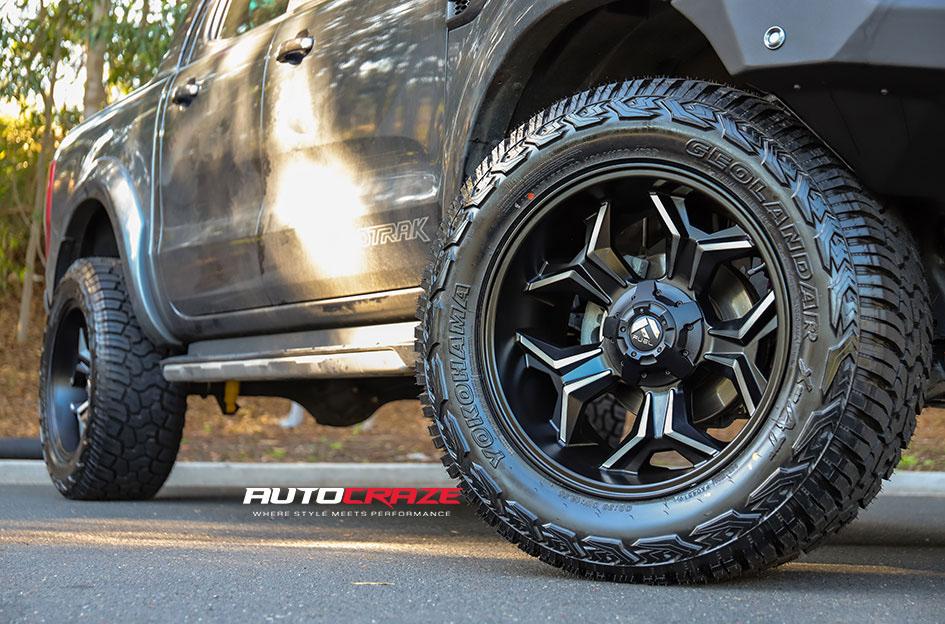 FORD RANGER AVENGER GLOSS BLACK MILLED